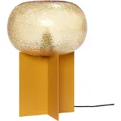 Hubsch Tischlampe Glas - Bernstein