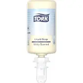 Tork Flüssigseife S4, 424501, mild, mit frischem Duft, dermatologisch getestet, kompatibel mit S4 Hygienespendern, 6 x 1000 ml