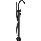 NEXTREND - GmbH Badewannenarmatur 8028B in Schwarz - freistehende Wannenarmatur Standarmatur
