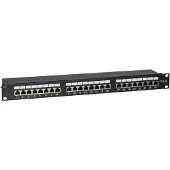 Dsit Patchpanel 19" CAT 5e FTP - 24 ports