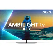 Philips Ambilight 48OLED810/12, 121,9 cm (48"), 3840 x 2160 Pixel, OLED, Smart-TV, WLAN, Grau