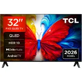 TCL S5L 32S5L, 81,3 cm (32"), 1920 x 1080 Pixel, QLED, Smart-TV, WLAN, Schwarz