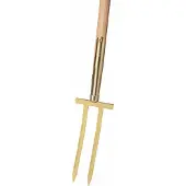 Ideal -Rosengabel mit Bajonettzinken, 85 cm Eschen-T-Stiel