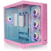 Thermaltake View 380 TG ARGB, Midi Tower, PC, Weiß, ATX, micro ATX, Mini-ITX, SPCC, Gehärtetes Glas, Gaming