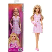 Barbie - Fashionista Doll Pink Plaid Blonde wCast (JJN56)