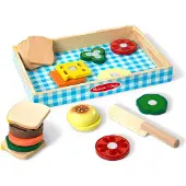 Melissa & Doug Wooden Sandwich Making Play Set Spielzeug