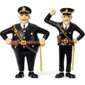 Peppi Pitkätossu Micki Constable Kling And Constable Klang Figures Puppe Kinder One Size
