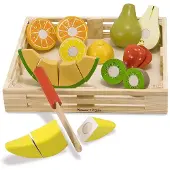 Melissa & Doug - Food Play Wooden Cutting Fruit