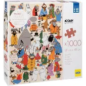 Muumi - Puzzle 1000 Pieces Class Picture (40855856)