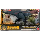Jurassic World Charge N Chomp Carnotaurus Dinosaurier-Actionfigur mit Lauf- und Brüllaction, digitaler Spielspaß, 4 Jahr(e), Mehrfarbig, Kunststoff