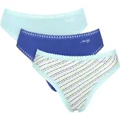 Sloggi Slip "GO Crush" mit Spitzendetails, Multipack, hoher Beinausschnitt