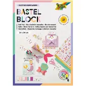 Folia Bastelblock Glitter