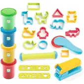 Djeco Knete - Starterset - 21 Teile - Klassisch - - One Size - Knete