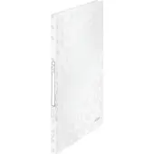 Leitz 46320001, Konventioneller Dateiordner, A4, Polypropylen (PP), Weiß, Glänzend, 80 Blätter