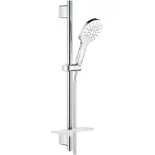 GROHE Rainshower Smartactive 130, 60 cm, 1,75 m, Wand, Chrom, G1/2