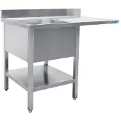 Saro Spülcenter 1 Becken, links - B 1200 x T 600