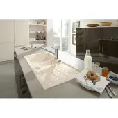 Villeroy & Boch Keramikspüle 330402RW, Flavia 60 Einbauspüle - inkl.