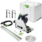 Festool Tauchsäge TS60 KEBQ-Plus Führungsschienen FS 1400/2 Schraubzwinge FSZ120