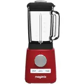 Magimix 11629, Tischplatten-Mixer, Pulsfunktion, Eis-Crusher, 1300 W, Rot