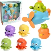 CarloBaby Flugzeug Wasserkanone Badespielzeug