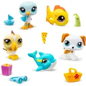 Littlest Pet Shop Beach Besties Figurenset 5er-Pack