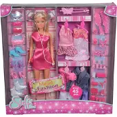 Steffi Love Steffi Love: Steffi Mega Fashion Kleiderschrank Spielset – 45-teilig
