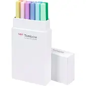 Tombow ABT Dual Brush Stift 12er-Set Pastel