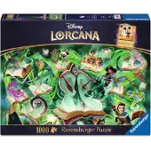 Ravensburger Erwachsenenpuzzle 1000 Teile - Disney Lorcana - Glimmers of the Realm: Emerald