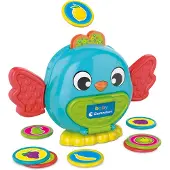 Clementoni : Montessori-Farben- und Musterlernspiel mit kleinem Vogel