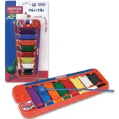 Bontempi Mini Xylo, Spielzeug-Musikinstrument, Xylophon, 3 Jahr(e), 196 g, Mehrfarbig