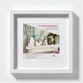 Walther design EA444W Stockholm Holzrahmen 40x40cm weiß