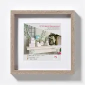 Walther design EA444D Stockholm Holzrahmen 40x40cm grau
