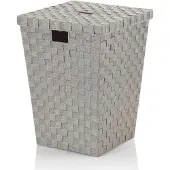 kela Wäschekorb Alvaro Silber 80 L