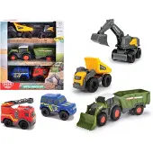 Dickie Toys Mikro-packung 6 Fahrzeuge