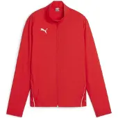 Puma teamGOAL Sideline Jacket Women, Größe:XL, Farben Serie :Red-White