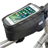 NC-17 Connect Smartphone Tasche XL für Oberrohr Klettverschluss Schwarz (VG. 114080)