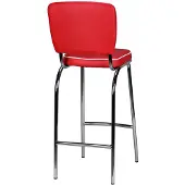 Wohnling Barstuhl American Diner 50er Jahre Retro Rot Weiß
