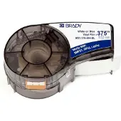 Brady White on Blue Vinyl tape for
