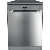 Ariston Hotpoint HFC 3C41 CW X, Freistehend, Standardgröße (60 cm), Edelstahl, Edelstahl, 3 Ziffern, 1,3 m