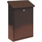 VOREL Letter box 400x250x100mm brown (78572)