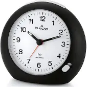 Dugena 4460383 Funk Wecker Licht Alarm schwarz