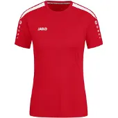 Jako Power Trikot Kurzarm Damen - Rot