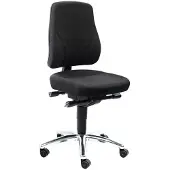 WARMBIER Drehstuhl Comfort Plus, mit Rollen, ESD, Stoff, schwarz 1700.KSP.S