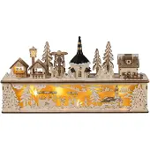 HGD Winterdorf-LED mit Sockel 45 x 10 x25 cm