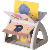 Taf Toys Tummy Time Spinning Aktivitätsspielzeug Buch, Babyspielzeug