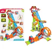 Simba Autorennbahn ABC "Jays Jump N Fun Tower", bunt, Autorennbahnen, KinderB:66cm H:72cm T:64cm, Kunststoff, Autorennbahn, B:66cm H:72cm T:64cm