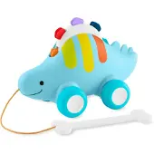 Skip Hop 2 In 1 E&m Wackel-stegosaurus Nachziehspielzeug