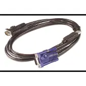 APC USB-Kabel KVM - 6 Fuß (1,8 m), 1,8 m, USB, USB, VGA, Schwarz, USB-A