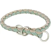 Trixie Halsband Hond Cavo Halfslip Salie / Zand - 47-55X1,8 Cm