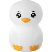 Ansmann Nachtlicht Kinder Silikon aufladbar dimmbar 7 Farben Pinguin